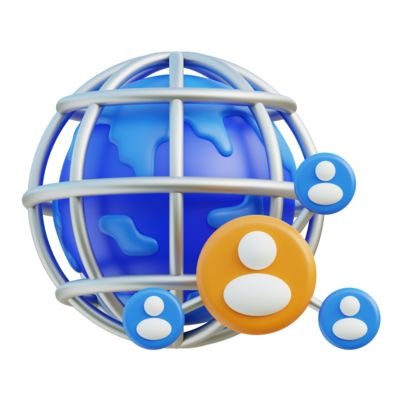 3D Globe Logo